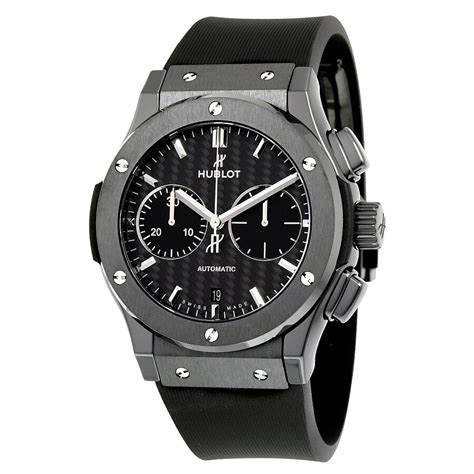 Hublot Classic Fusion Carbon Fiber Dial Automatic Men's Watch 